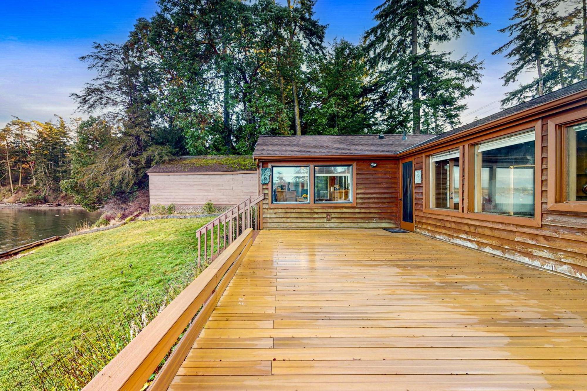 The Cabin At Penn Cove Coveland エクステリア 写真